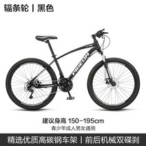 자전거 Flying Pigeon Bicycle 공식 플래그십 성인 남성, 26인치, 스포크 휠 - 블랙, 24단
