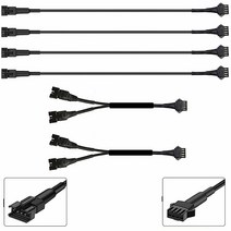 UWDESY 36인치/90CM RGB LED 연장 케이블 4개 12방향 스필터 Y 2개 락 라이트 와이어 네온 언더글로우 와이어 키트 ATV 자동차 오토바이 액센트 스트립