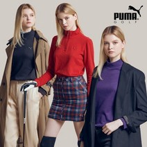 푸마골프 [PUMA] 여성 니트집업 모크넥티셔츠 3종세트