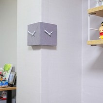 [오싸다] 타임데코 코너시계(Mini) 그레이(Coner Mini Gray)_*0*, 본상품선택