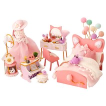 미니비 입문07 베이비핑크 가구세트 DIY 미니어처 하우스 집