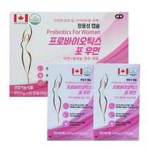 코스모팜 프로바이오틱스 포 우먼 4개월분 질유산균 질건강 여성유산균, 1개
