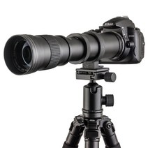카메라 초망원 줌 렌즈 420-800mm 망원렌즈, 캐논 마우스 블랙 공식 규격