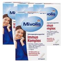 미볼리스 Mivolis Immun Komplex 독일 이뮨 콤플렉스 32캡슐, 4팩