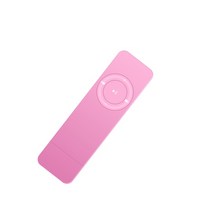 제이즈 휴대용 미니 USB 플래시 LCD 디지털 MP3 플레이어 지원 64 기가 바이트 TF 카드 슬롯 음악 이어폰과 FM 라디오, [06] pink