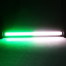LED Fso 플래시 스트로보 스코프 앞 유리 80 Led 경고등 자동차 점멸 소방관 경찰 비콘 트럭 조명 밝은, 04 white green