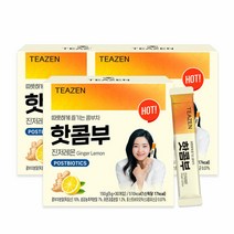 티젠 핫콤부 진저레몬 30스틱입X3박스, 단품, 단품