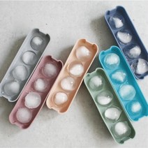 동그라미얼음 트레이 양주얼음틀 얼음트레이 얼음볼, 다크블루