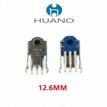HUANO-마우스 네비게이션 휠 인코더 5MM 7MM 9MM 10MM 13MM 모든 종류의 마우스 디코더 1.74mm 구멍 거리, 07 5Pcs 12.6MM