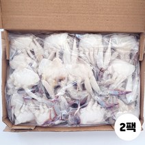 절단꽃게 S M L 2L 3L 450g 꽃게탕 냉동꽃게 냉동게, 450g (S), 2팩