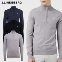 [J.LINDEBERG] 남성 니트 스웨터 / 제이린드버그 골프웨어 키안 집퍼 골프 스웨터