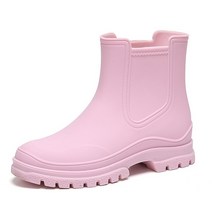 여성레인부츠 여자장화 장화 여성 방수 절연 고무 신발 정원 Galoshes 첼시 부츠 낚시 물