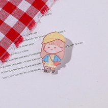 귀여운브로치 배찌벳지뱃지 가방 캐쥬얼 스마일 4번