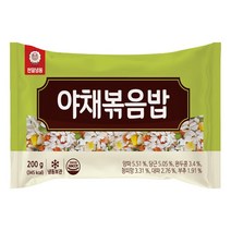 천일식품 천일-야채볶음밥200g x40, 40개, 200g