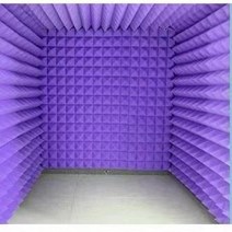 가정용 방음부스 1인 손쉬운 미니 조립식 녹음실 방송 소음차단 독서실 스튜디오 노래방 간이스튜디오 방음, 10.보라 + LED