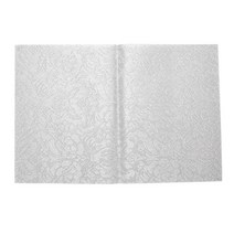 로즈 플라워 자카드 직조 PVC Placemat 식탁 매트 호텔 홈 데코레이션, Rectangular