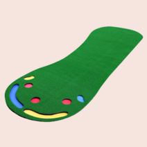 가정용 홈 골프 퍼팅 매트 퍼터 퍼팅기 연습 초보