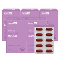 스키니랩 여성건강 보라지오일 60캡슐(1개월분) 감마리놀렌산 콜레스테롤개선, 5박스