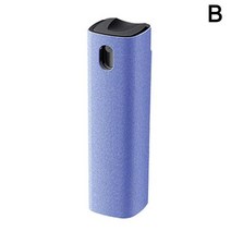 3 in 1 지문 방지 화면 클리너 스프레이 컴퓨터 휴대 전화 화면 먼지 제거제 극세사 천 세트 청소 유물, b