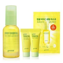 구달 청귤 비타C 잡티세럼 플러스 30ml + 세럼 플러스 미니 5ml + 크림 미니 5ml + 세럼 마스크 세트, 1세트