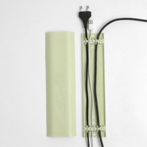 키알리 전선 정리 쫄대 전선 몰딩 가리개 티비선 전기선 정리 케이블 커버 3개, 색상, 그린