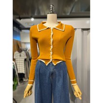 ab.fz 플라워버튼 카라넥 골지가디건 (ABXW4HY45J) US