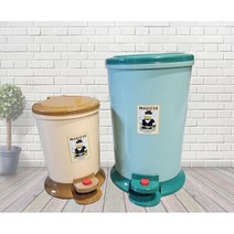 매직페달휴지통 7L 10L 20L 스텝페달휴지통 가정용 종량제휴지통, 20L용, 베이지