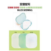 휴대용 마스크 보관함/마스크 케이스/오염방지, 반투명