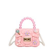여아 진주 젤리 코코 미니 크로스백 어린이 핸드백 유아 폰가방 조카선물