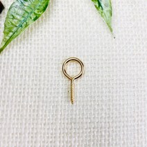 핀쿠션 15mm 22mm 나사형 9자못 9핀 9자핀 (10개), 골드