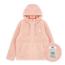 NFL sh06 플리스 후드 자켓 BABY 핑크 F204MJK302