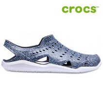 크록스 샌들 41- 204964-462 스위프트워터 웨이브 그래픽