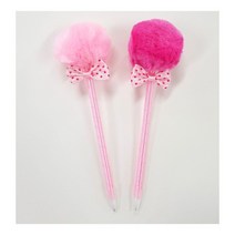 [응다팔아6279] 만화펜 학용품 수입필기구 필기수성펜 예쁜볼펜 삼각펜 수입볼펜 라이너펜, ★★옵션확인必 뽀송이 볼펜 털방울볼펜 뽀송이볼펜, ★★단일상품