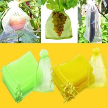 메쉬 과일 보호망 과수원 해충 방지망 그물망 과수봉지 네트망, 20x30CM/그린