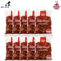 대형견간식 모이스트 치즈 치킨 버거 100g x 10개