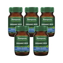 Thompsons 톰슨 철분 Iron 24mg 30정, 5개