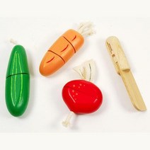 원목야채자르기 당근오이자르기 야채이름 6세 엄마