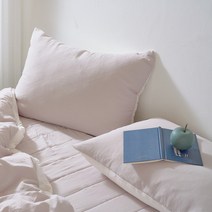 퀸사이즈 무봉제 모모 옥수수솜 세트 Q 소프트마이크로 차렵이불 샌디베이지 패드