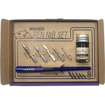 일본직발송 3. 타치카와 핀 제작소 타치카와 닛코 만화펜촉 세트 N -CPS B08XMF9TRV, 단일옵션