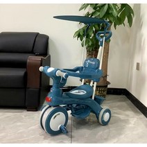자전거 남녀공용 안전 자전거 가드레일 페달 착용 노래와 차양 세발 자전거 1-5 세, 08 as picture 8