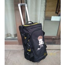 아이스하키 캐리어 장비 가방, 32인치, 블랙과 그린 스트랩 인형 피규어 더블 일레븐 가격