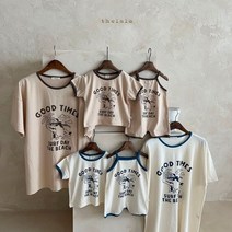 더랄라펭귄티 O 2023 여름 아동 베이비 실내복 맘커플 유아반팔 키즈반팔티 아기여름티셔츠