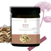 100% 국내산 참당귀 데커신 분말 참당귀가루 200g, 국내산 참당귀 분말 1통+티라노스푼