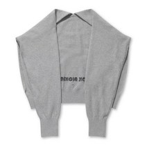 이랜드 [잭니클라우스]NC 강남 여성 울 머플러 가디건 LWWAW21031GYX, 그레이/Free_0