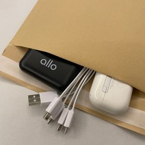 RON 안전봉투 택배안전봉투 에어캡봉투 택배포장 크라프트 뽁뽁이 중 10p 책택배포장