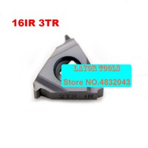 16 IR 3 TR 나사산 선반 홀더용 인덱서 블 텅스텐 카바이드 스레딩 인서트 선삭 공구, 한개옵션0