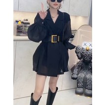 허리조임 하객룩 셋업 배색 결혼식 원피스 패션 면접룩 랩 셔링 시밀러룩 스타일