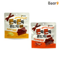 1500 쫀득쫀득 쫀드기 튀김 50g 간식 간식먹방 먹방 과자 스낵 술안주 젤리 오징어 쫀디기 유튜브 틱톡, 떡볶이맛