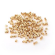 [8-671-03]순은부자재 실버고정볼 1.5mm(내경1mm) 실버925 Gold 1개