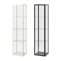 이케아 DETOLF 유리문 장식장, 화이트_405.012.60